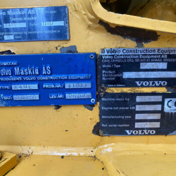 Volvo A40E 6×6 dumper