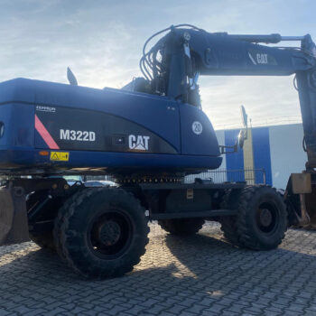 Caterpillar M322D mobiele graafmachine