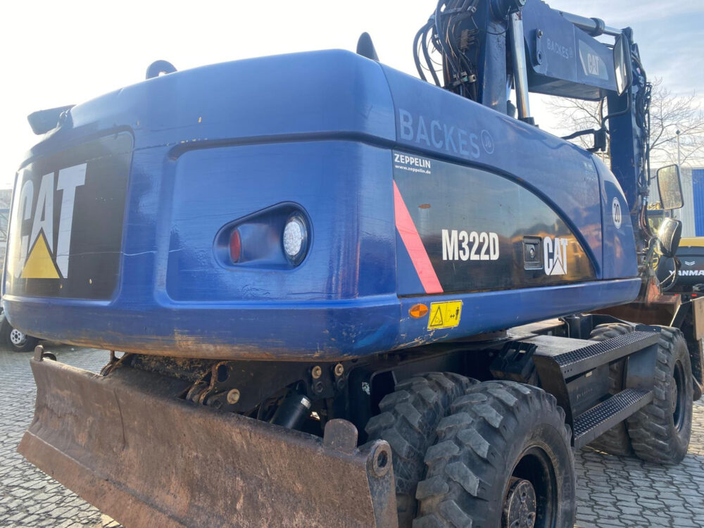 Caterpillar M322D mobiele graafmachine