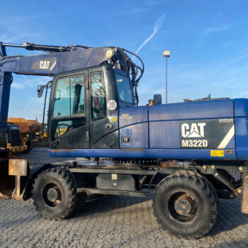 Caterpillar M322D mobiele graafmachine