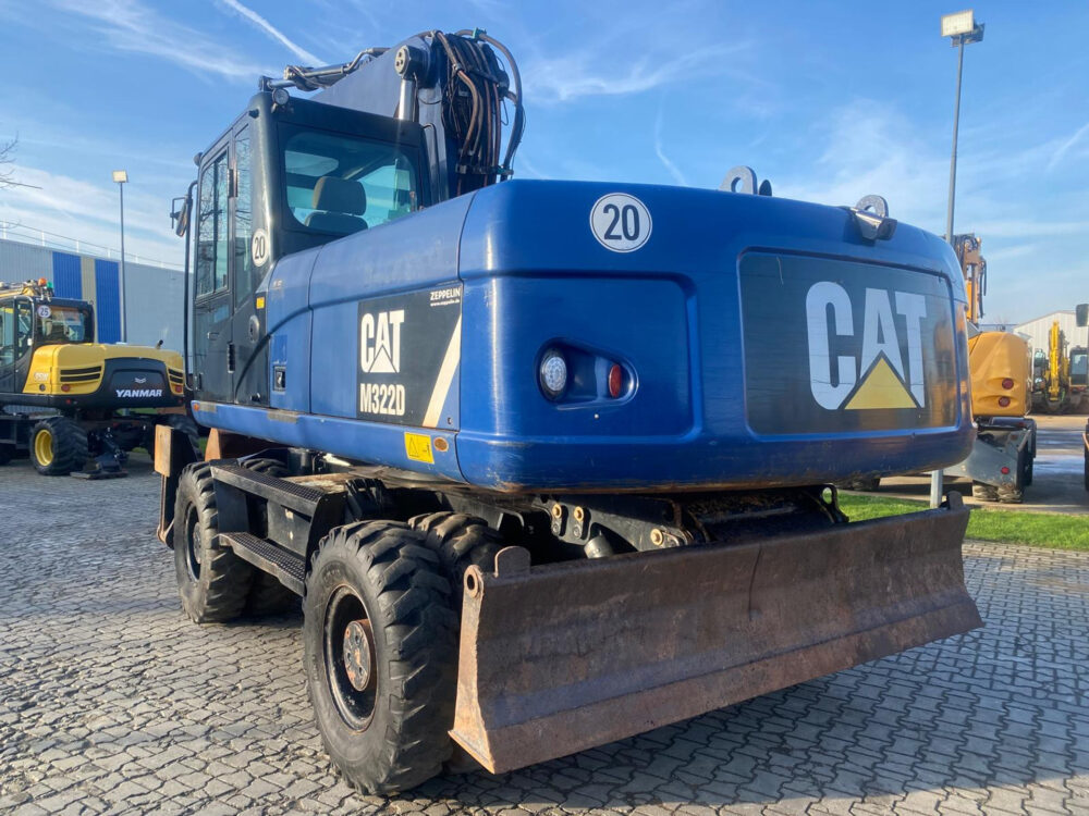 Caterpillar M322D mobiele graafmachine