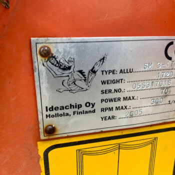 Zeefcrucher bak hydraulisch Allu SM 3-17