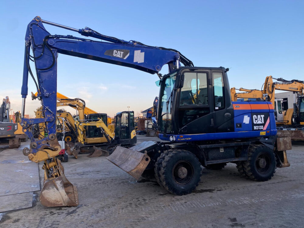 Caterpillar M313D mobiele graafmachine