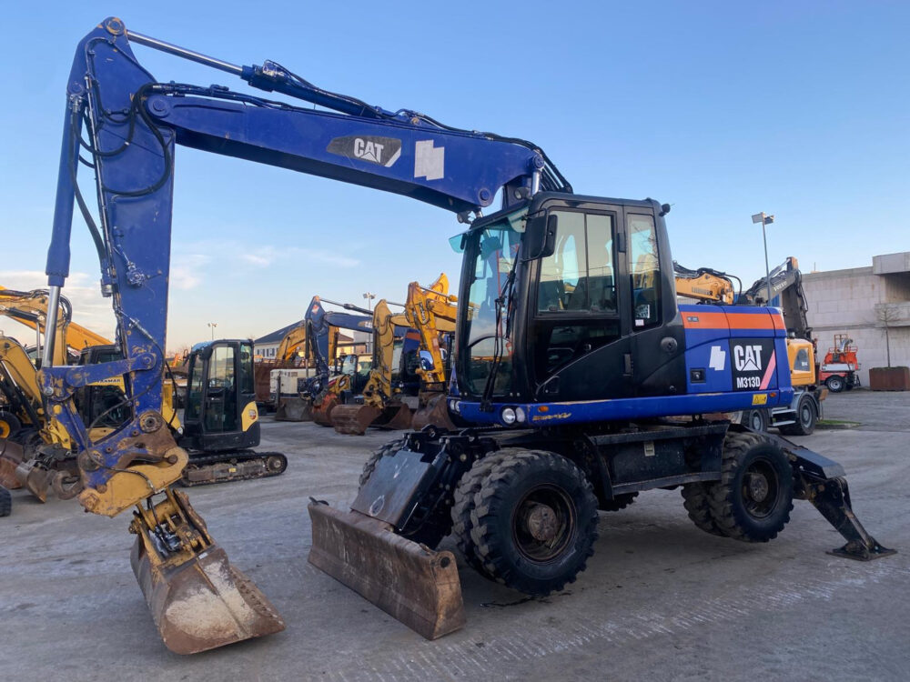 Caterpillar M313D mobiele graafmachine