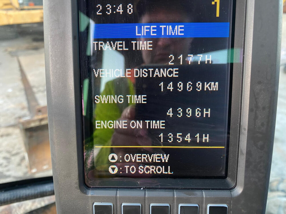 Caterpillar M313D mobiele graafmachine