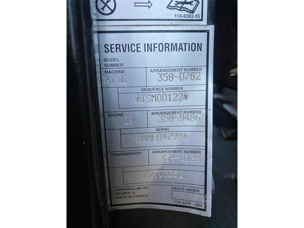 Caterpillar D6T XL rupsdozer