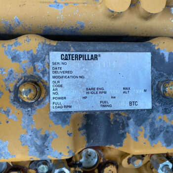 Caterpillar 320 DL 3066 Engine!
