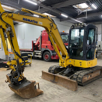 Komatsu PC50 MR-2 minigraver Roto+Aircon