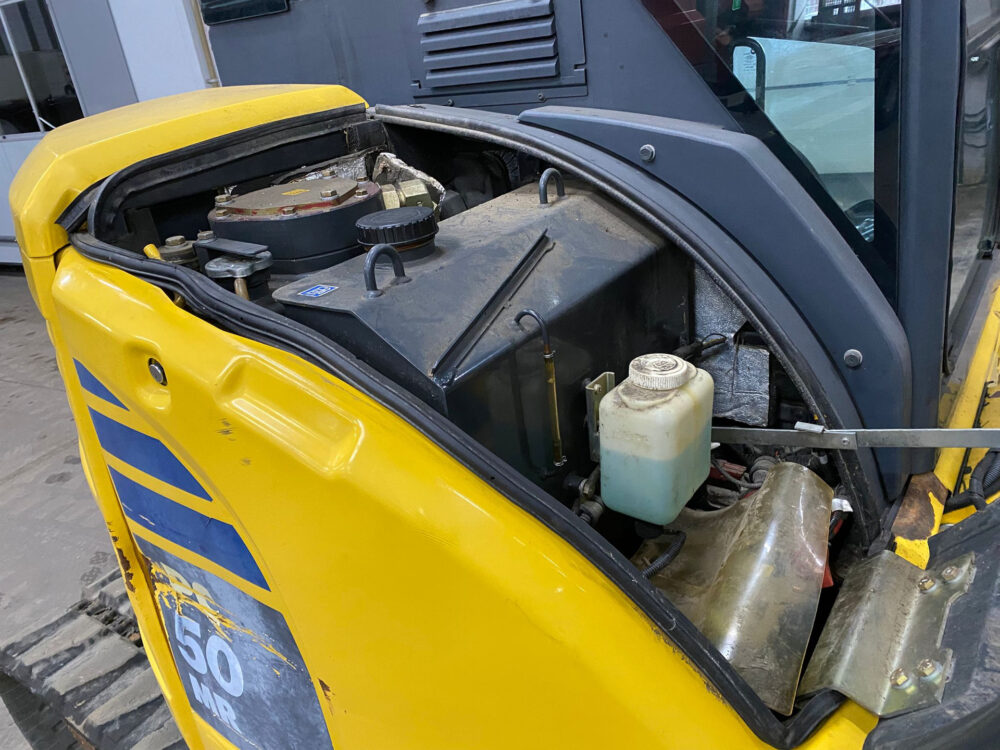 Komatsu PC50 MR-2 minigraver Roto+Aircon