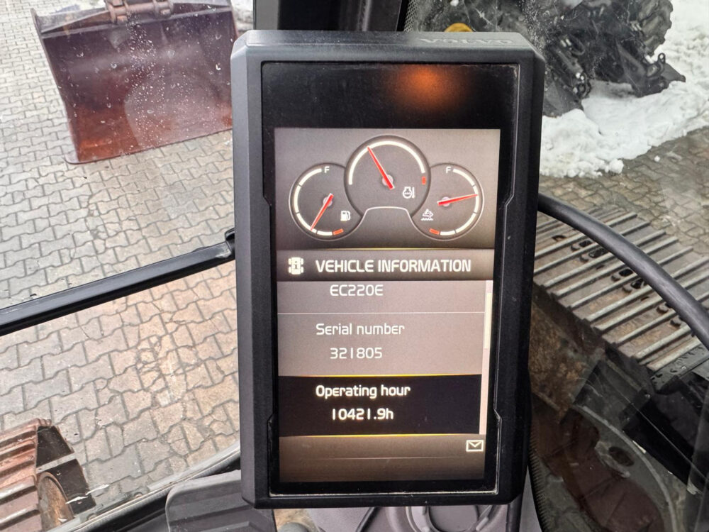 Volvo EC220EL rupsgraafmachine