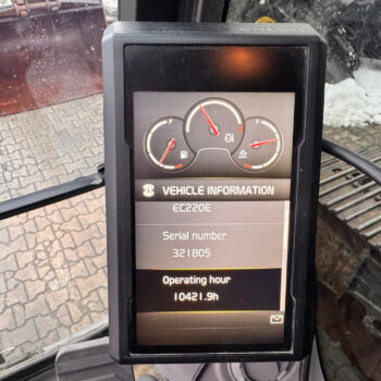 Volvo EC220EL rupsgraafmachine