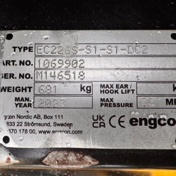 Volvo EC220EL rupsgraafmachine