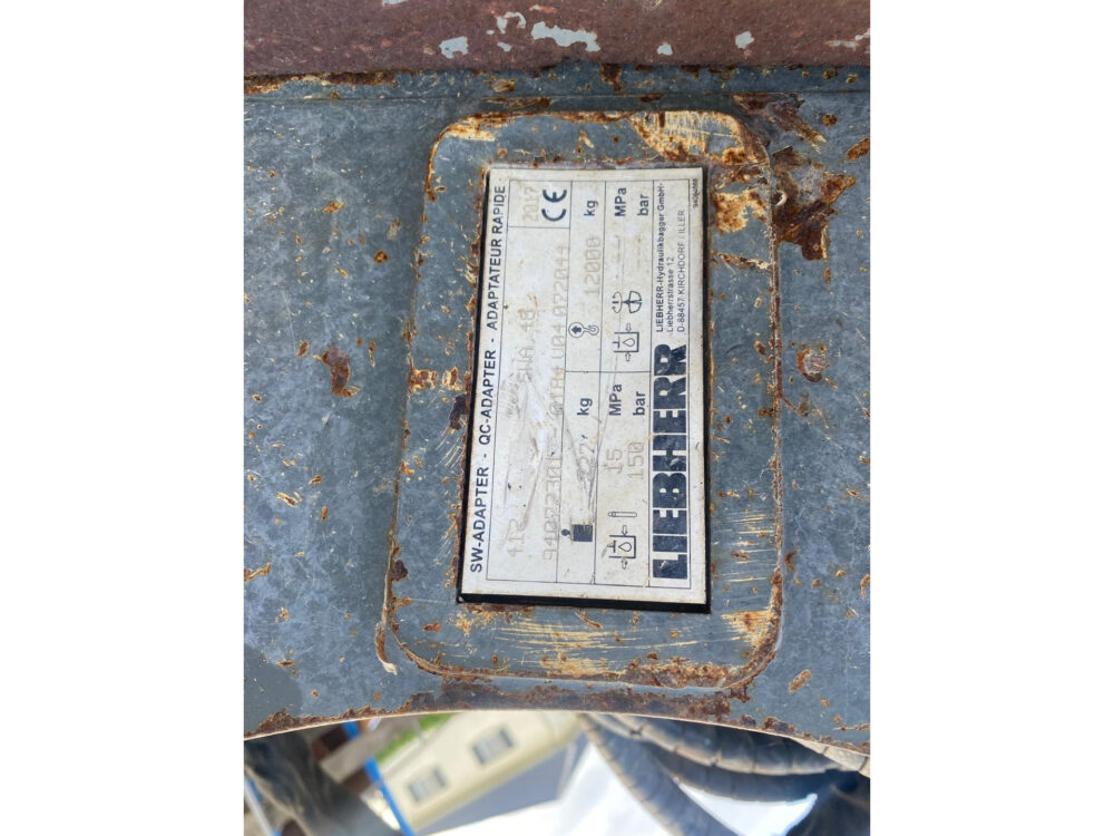 Liebherr SWA 48 hydraulische snelwissel