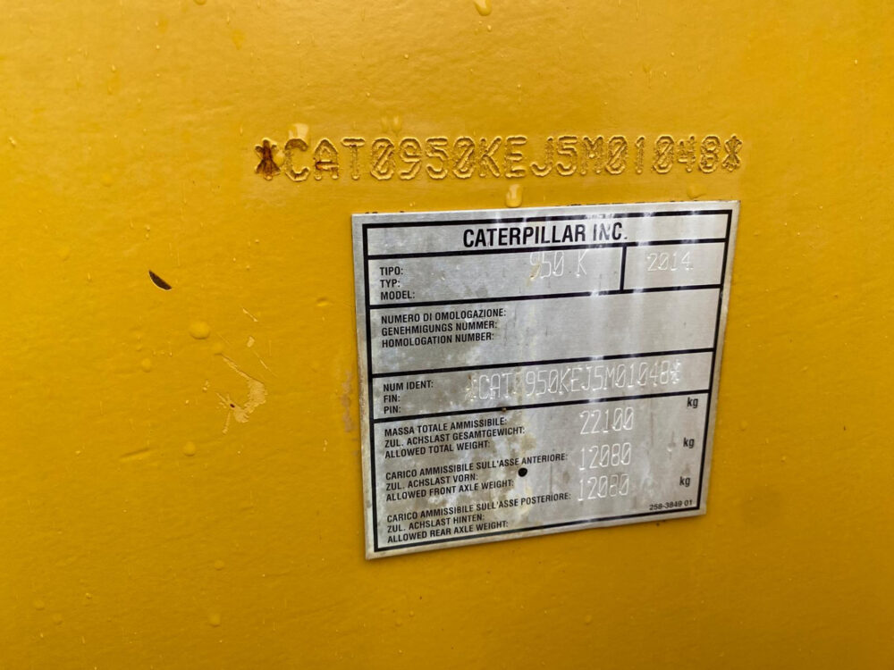 Caterpillar 950K wiellader