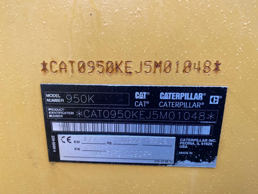Caterpillar 950K wiellader