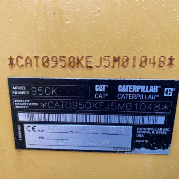 Caterpillar 950K wiellader