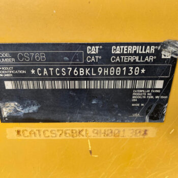Caterpillar CS76 B wals