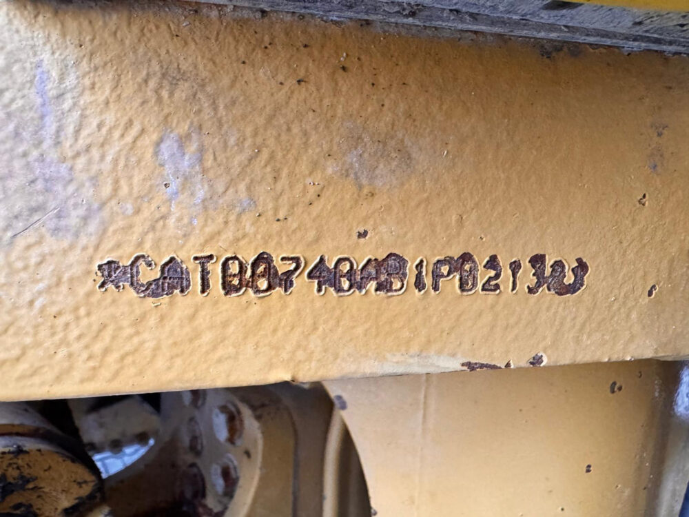 Caterpillar 740 knikdumper