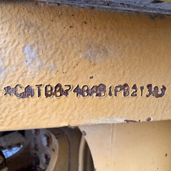 Caterpillar 740 knikdumper