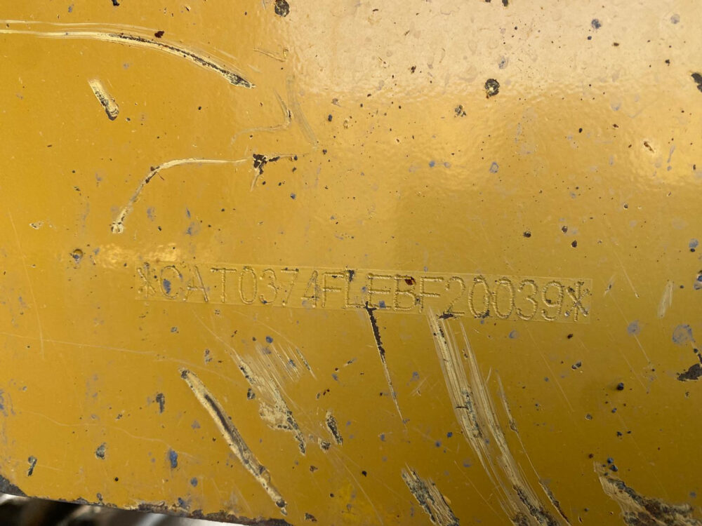 Caterpillar 374F L rupsgraafmachine