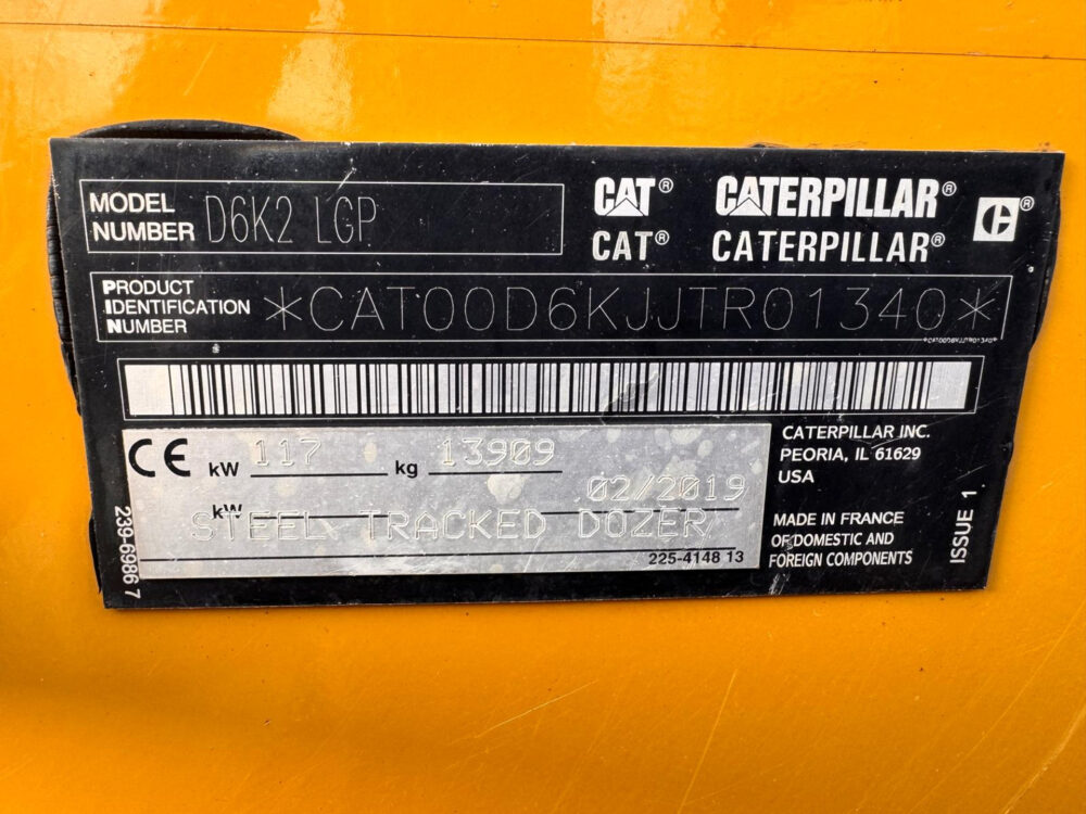Caterpillar D6K2 LGP rupsdozer