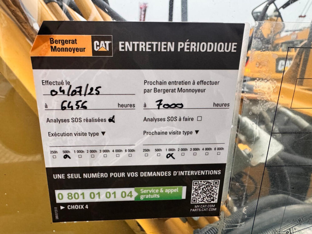 Caterpillar 323 07B rupsgraafmachine