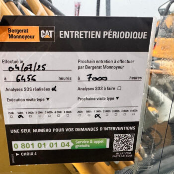 Caterpillar 323 07B rupsgraafmachine