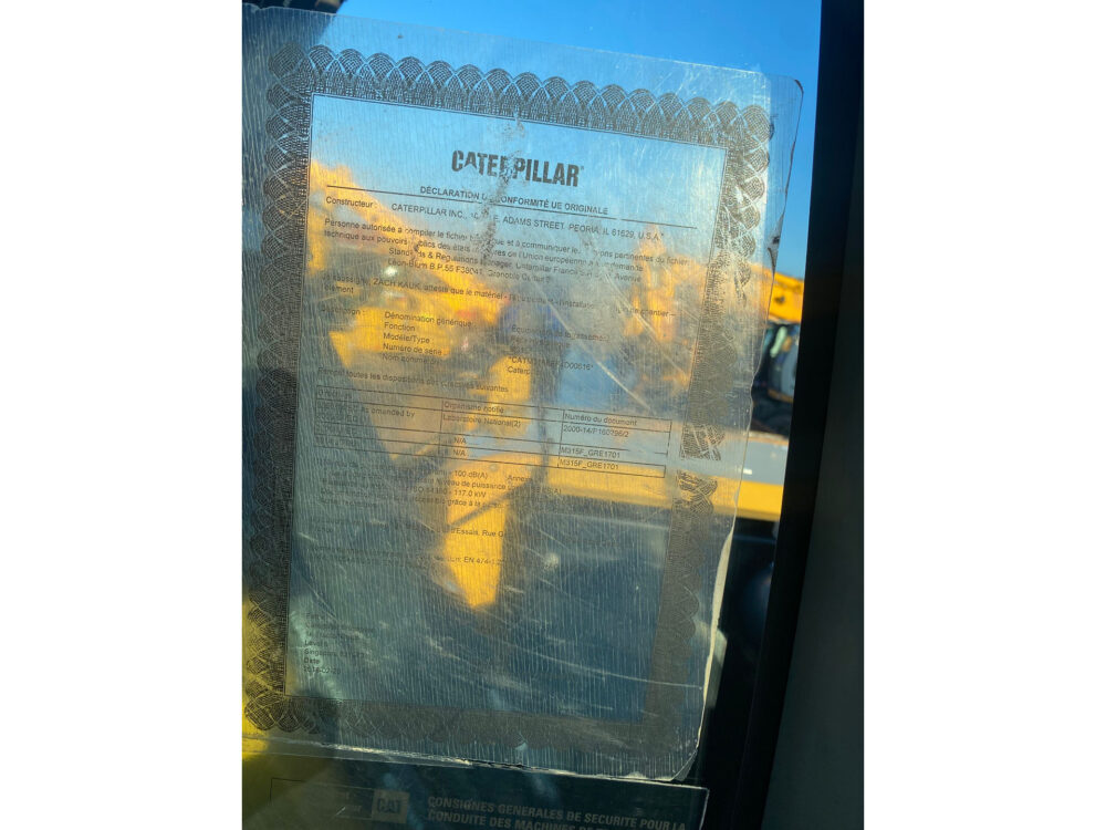 Caterpillar M315F mobiele graafmachine