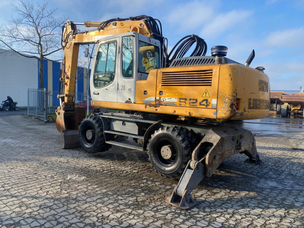 Liebherr A924C mobiele graafmachine
