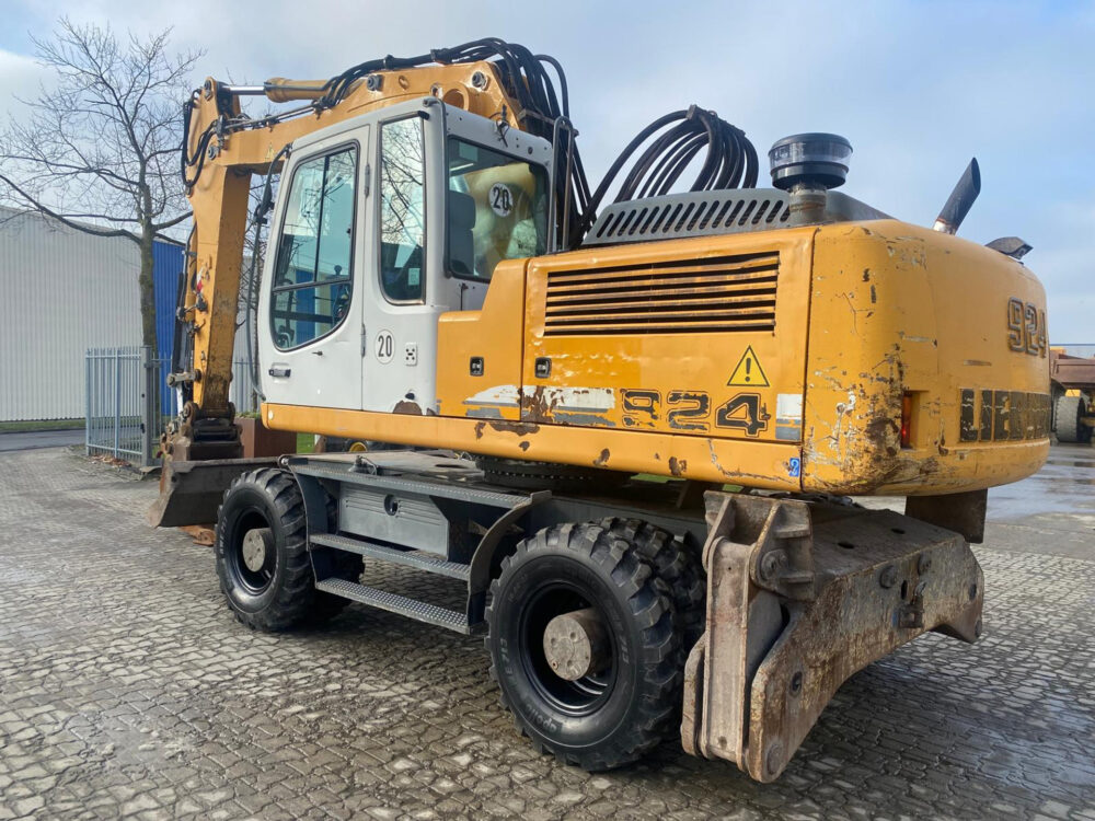 Liebherr A924C mobiele graafmachine