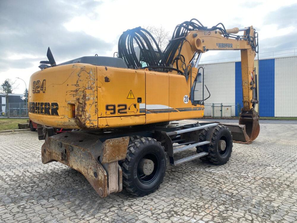 Liebherr A924C mobiele graafmachine