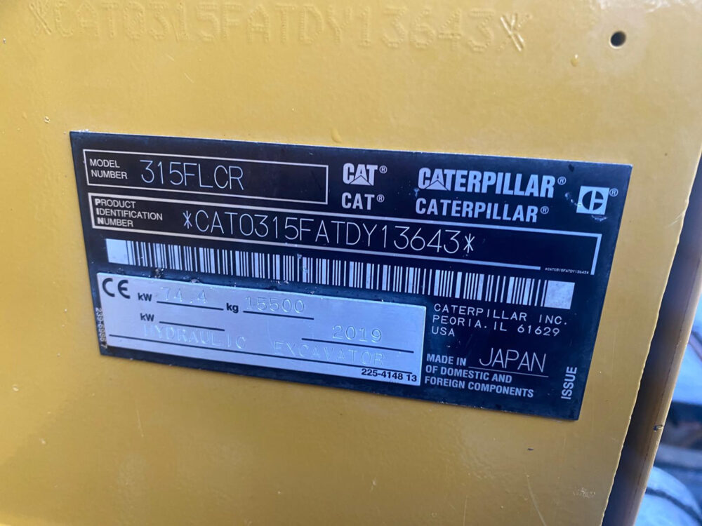 Caterpillar 315 F L CR