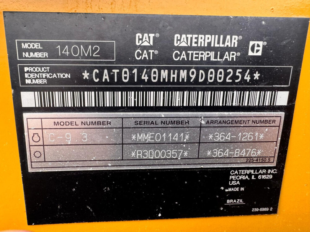 Caterpillar 140M grader