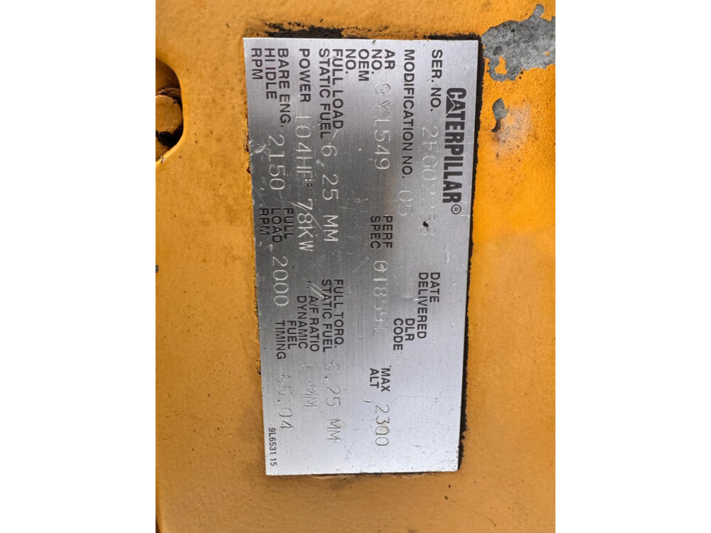 Caterpillar 206-B mobiele graafmachine