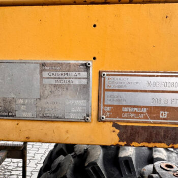 Caterpillar 206-B mobiele graafmachine