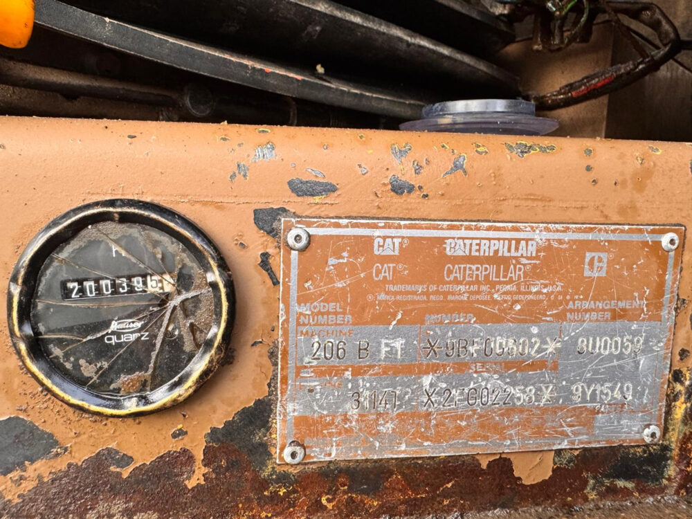 Caterpillar 206-B mobiele graafmachine