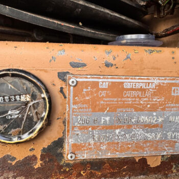 Caterpillar 206-B mobiele graafmachine