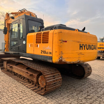 Hyundai R 210 LC-7 rupsgraafmachine