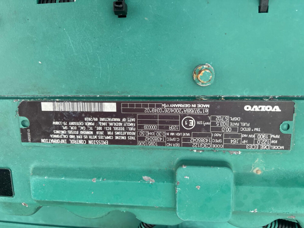 Volvo EW180 C mobiele graafmachine