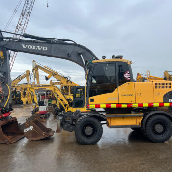 Volvo EW180 C mobiele graafmachine