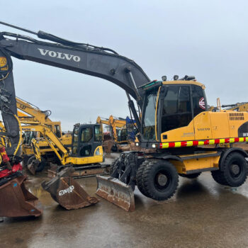 Volvo EW180 C mobiele graafmachine