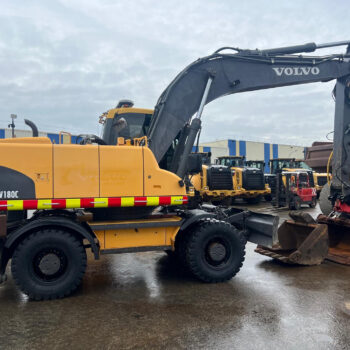 Volvo EW180 C mobiele graafmachine
