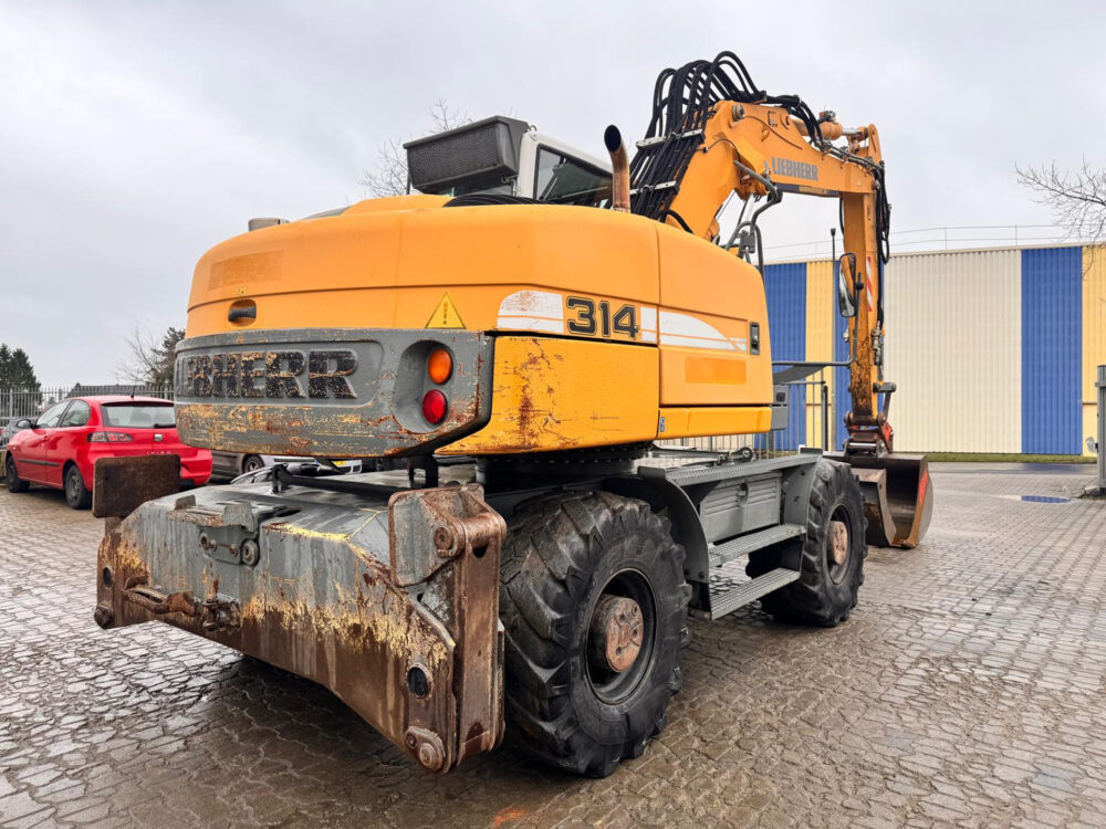 Liebherr A314 litro mobiele graafmachine