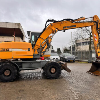 Liebherr A314 litro mobiele graafmachine