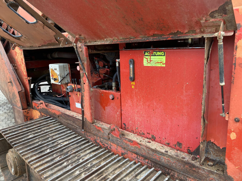 Extec Turbo Track mobiele zeef