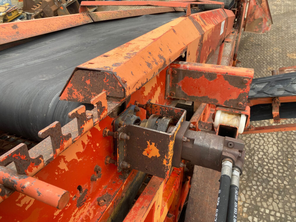 Extec Turbo Track mobiele zeef