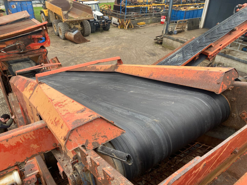 Extec Turbo Track mobiele zeef