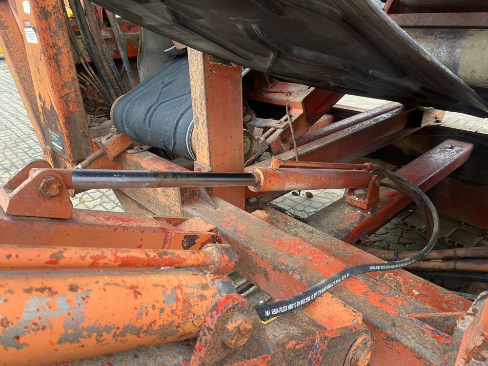 Extec Turbo Track mobiele zeef