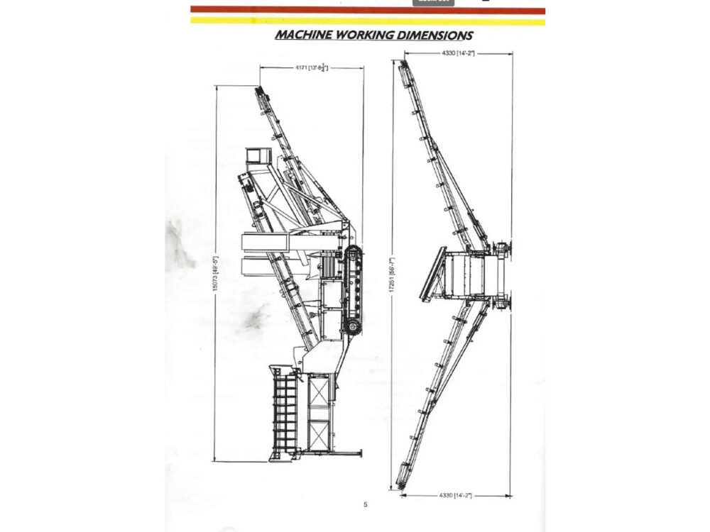 Extec Turbo Track mobiele zeef