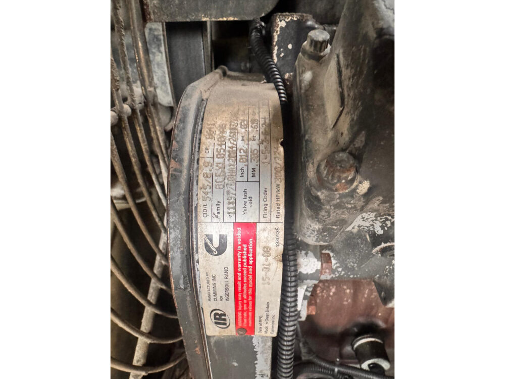 Ingersoll Rand 12/235 mobiele compressor